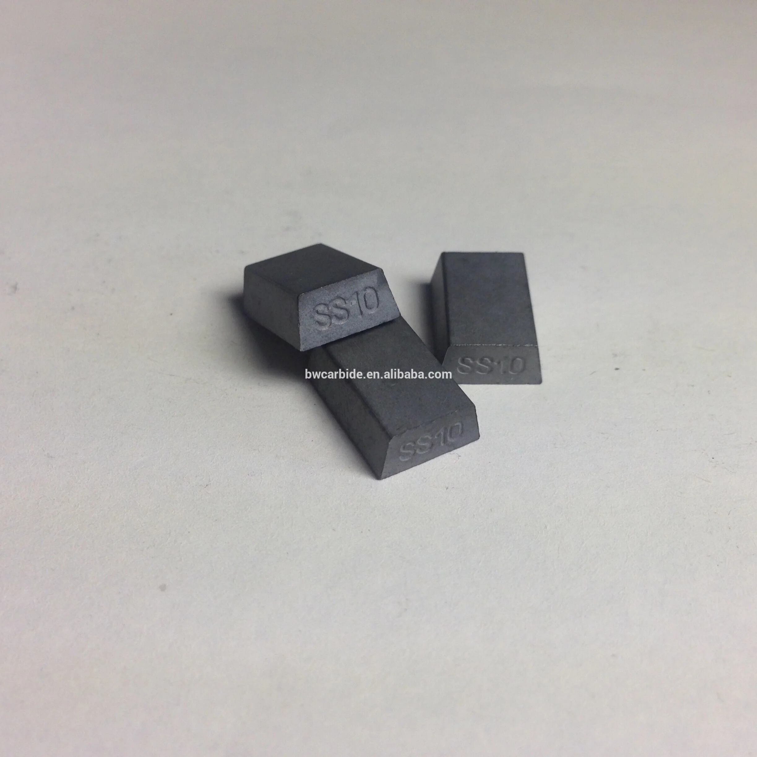 Tungsten Carbide SS10 tips for Lime Stone cutting 20X12X3