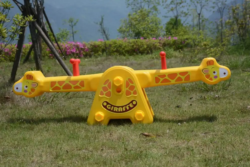 Popular Hot Sale Small Playground Kids Seesaw plastic seesaw for kids