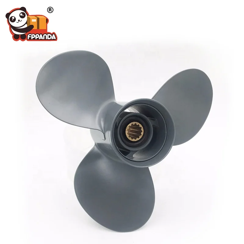 Custom Promotional outboard three blade marine prop propeller for honda 35-60 hp
