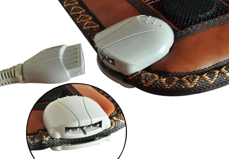 far infrared negative ion electric thermal massage jade stone warm seat cushion