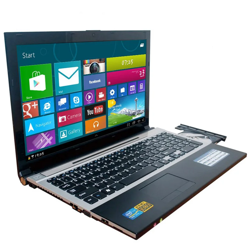 Фабрики Китая прямые поставки дешевые 15,6 дюймов intel core i7 DDR4 ГБ/8 ГБ/HDD500G/1 ТБ Win10 ноутбук