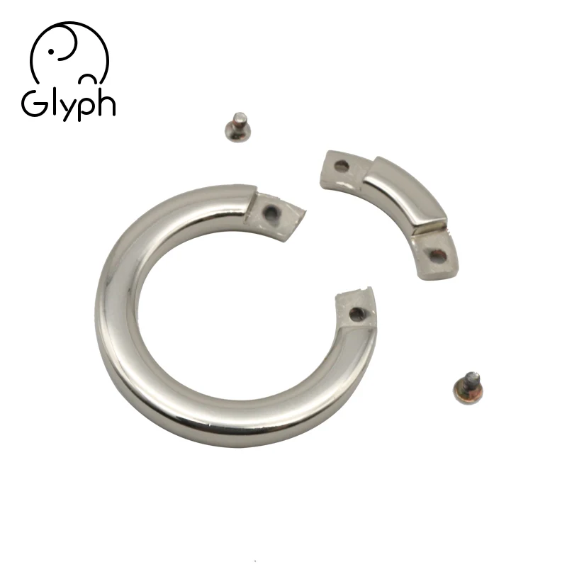 Wholesale bag 1 inch metal O ring clip ring, spring ring, snap ring for bag accessories
