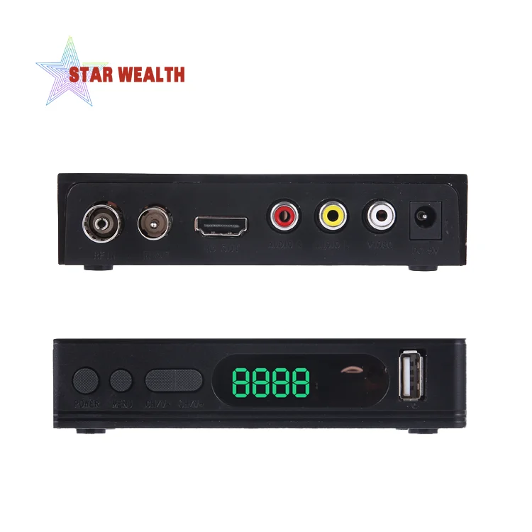 2018 HD DVB-T2 наземного цифрового ТВ приемника h.264 (HEVC) DVB T2 FTA телеприставки для России