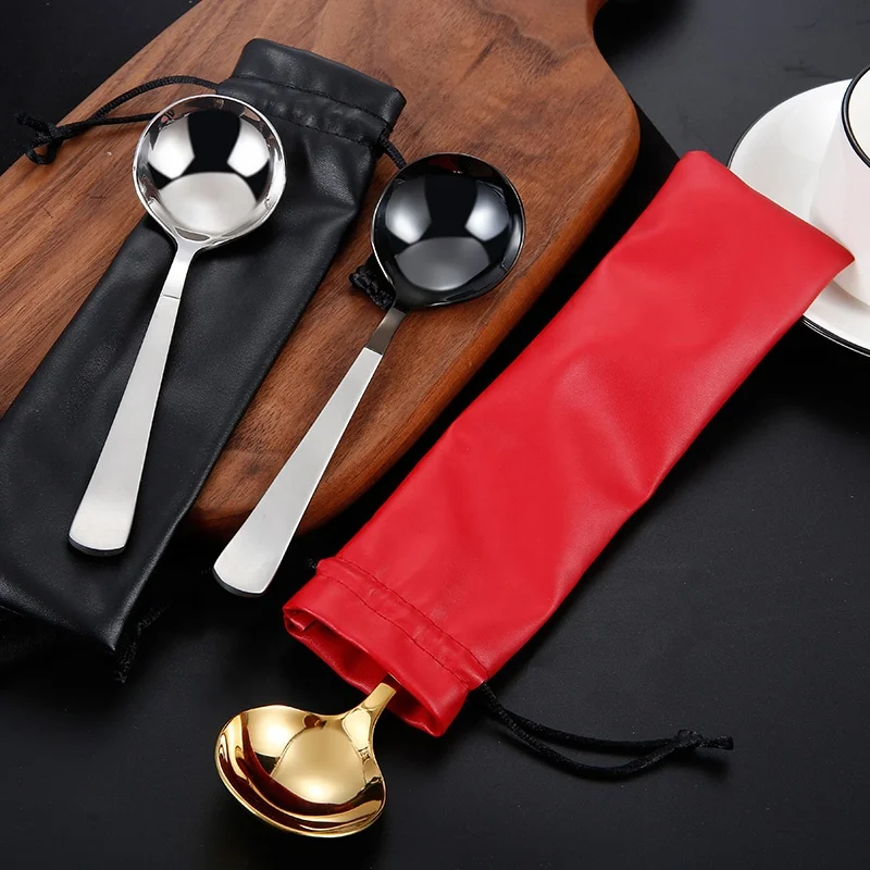 Металлическая ложка для кофе сахара десерта торта