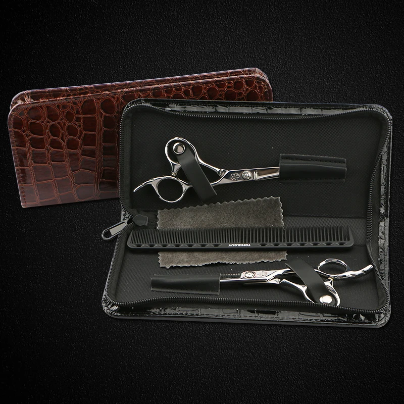 stainless steel salon barber hair thinning and cutting scissors