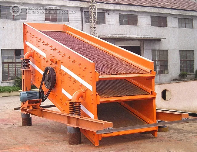 High Efficiency Limestone Vibrating Screen Machine With ISO Approval