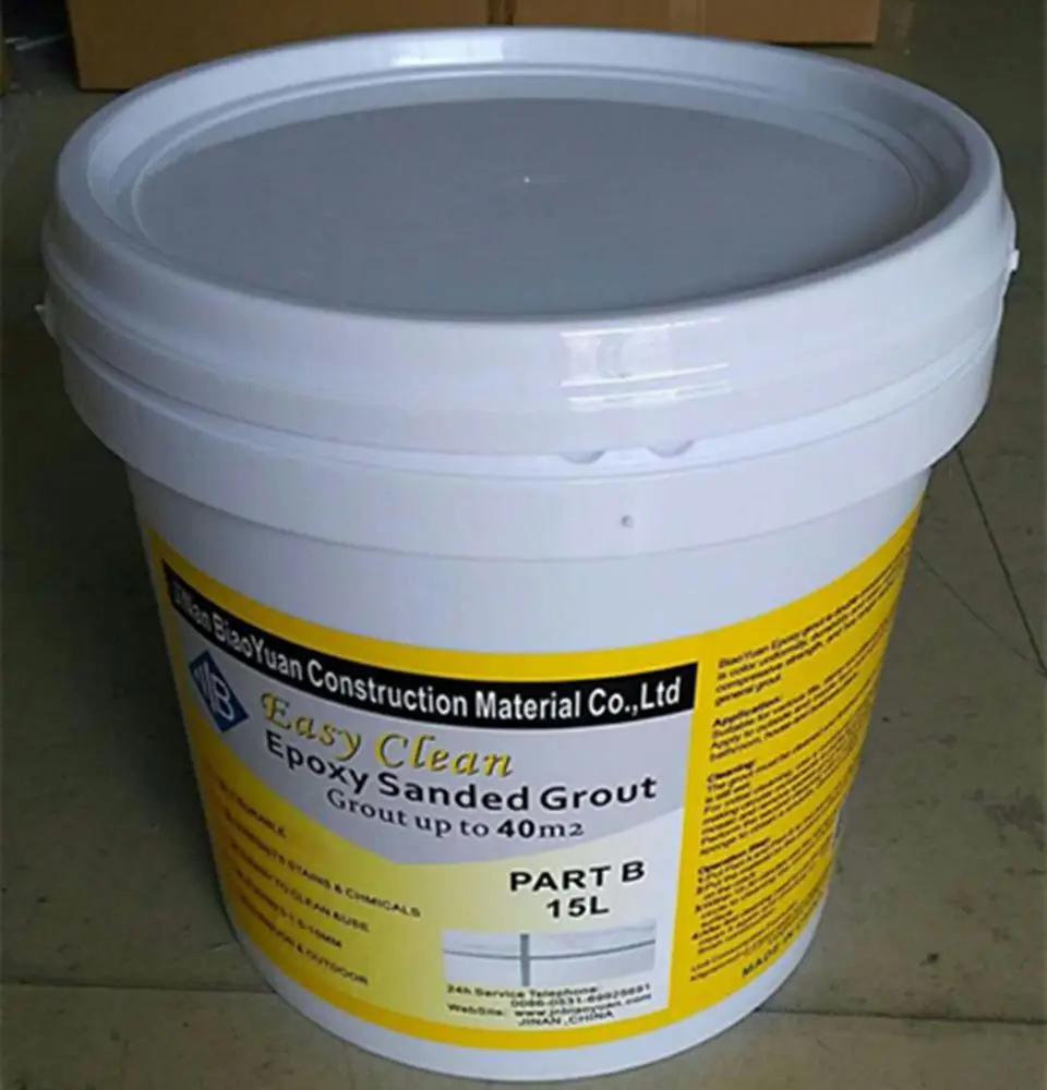 Commercial Waterproof Colored Epoxy Grout / Grouting Cement Mortar