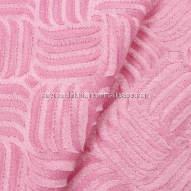 
Warp Knitted 230gsm Brushed Super Soft Polyester Minky Plush Baby Blanket Fabric  (62113416646)