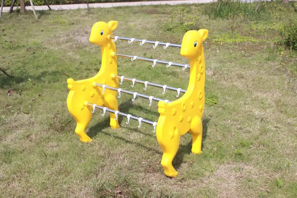 
Kindergarten plastic toy shelf indoor playground cute toys shelf for kids 