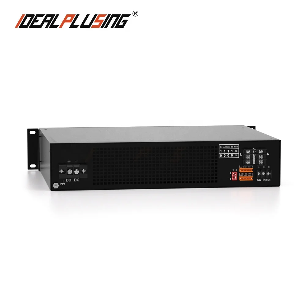 Made in China 2U power inverter 1500 watt 1600watt 2kva 19 inch 220vdc converter 220vac