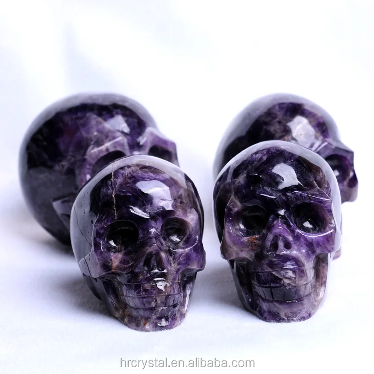 Продажа с завода, шеврон, аметист, Хрустальные черепа, мечта, Аметистовые черепа для украшения