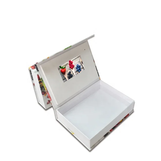 4.3 inch 5 inch 7 inch lcd screen video gift box jewelry ring box for advertising business marketing