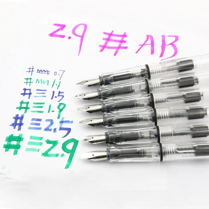 NEW Duckbill Gothic parallel to the art flower body art Flat Tip Vinyl Tibetan Arabic Fountain Pen