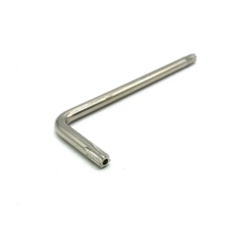 
Hardware Tools Alloy Steel security Torx Key Wrench /L Type Hexagonal Wrench T25 in Nickel plating 