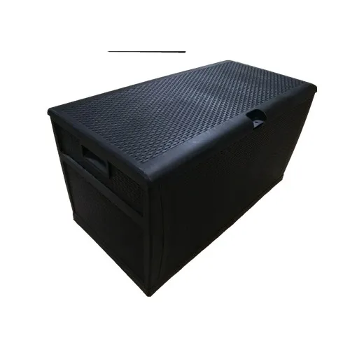 450 Liter Outdoor Garden Rattan Style Cushion Storage Box