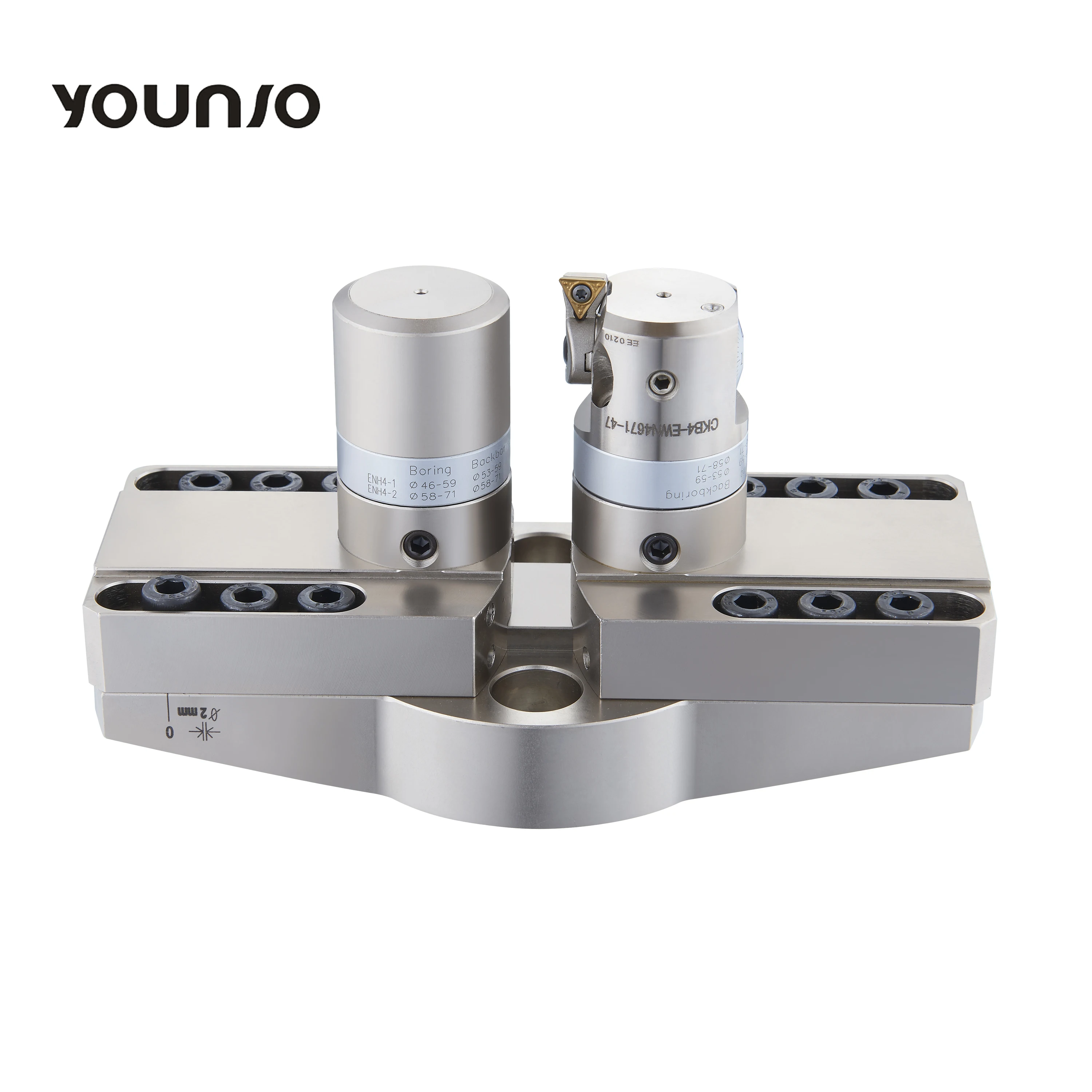 
High precision large diameter cnc machining modular adjustable rough boring facing head 