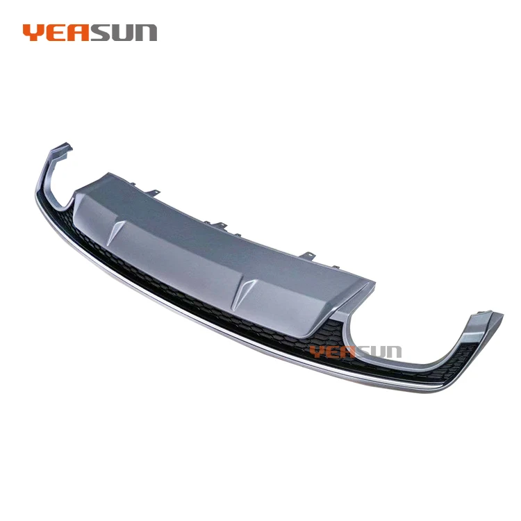 Для Audi A7 sline S7 тела комплект настройки сзади диффузор с двойной трубы 2016 2017 2018