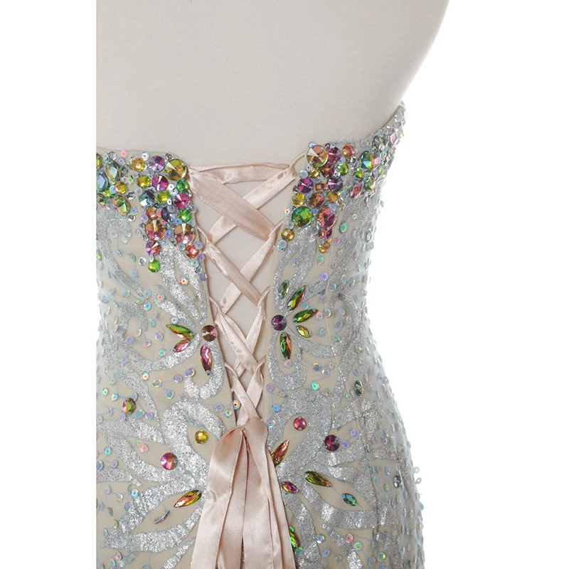 
2019 summer formal ball gown elegant beaded long mermaid evening dress 