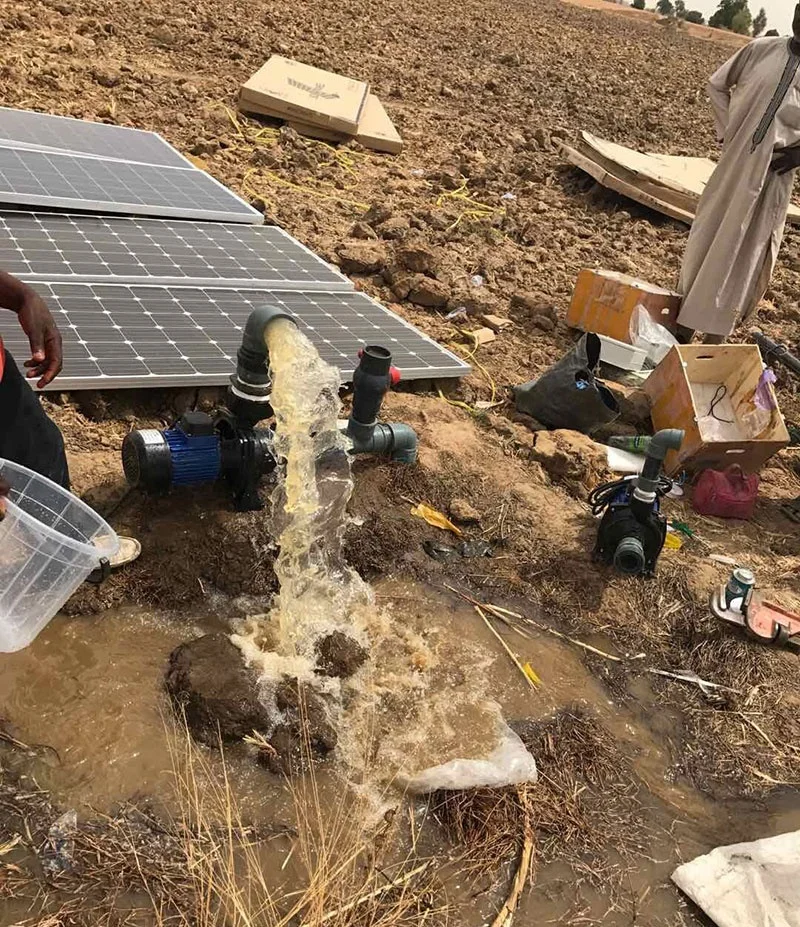 LZSU-H AC/DC Hybrid brushless 2HP 3HP surface solar pump