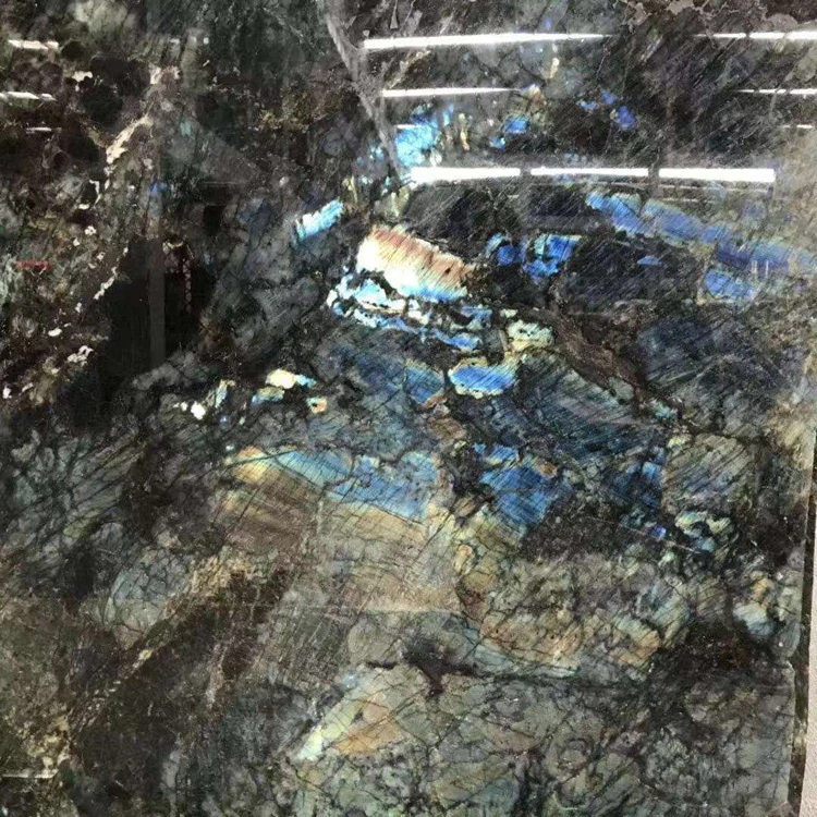 Blue Emerald Labradorite Granite,Emerald Blue tiles, Blue Labradorite slab