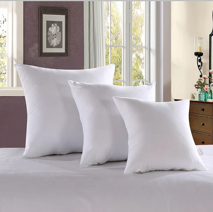 JR247 Премиум дешевые полиэстер кровать 50x50 см стеганая подушка