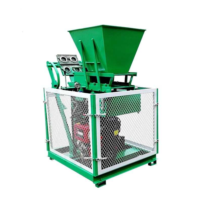HBY2-15 small hydraulic press clay brick machine soil interlocking brick machine in kenya