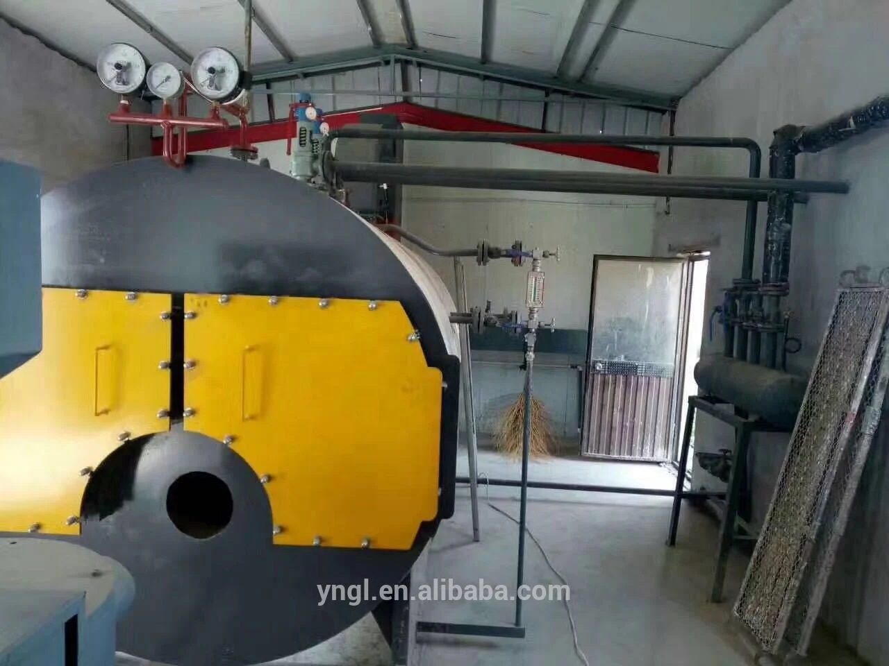 1-20ton PLC control oil fired steam boiler for tomato sauce factory