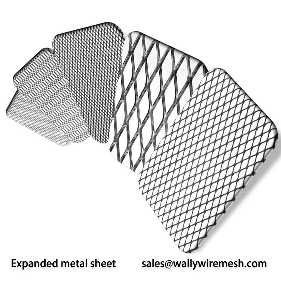 Factory price stainless steel expanded mesh/aluminium expanded metal mesh