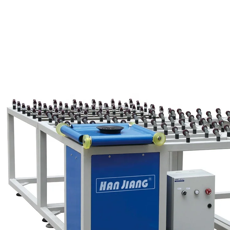 sealant spreading rotated table for hollow glass machine production