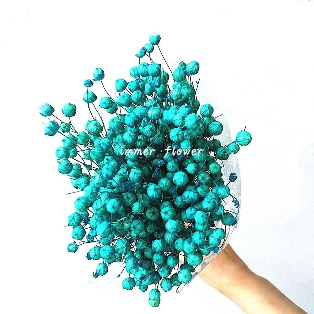 Special Dry Flax for DIY Floral Arrangement Wedding Bouquets