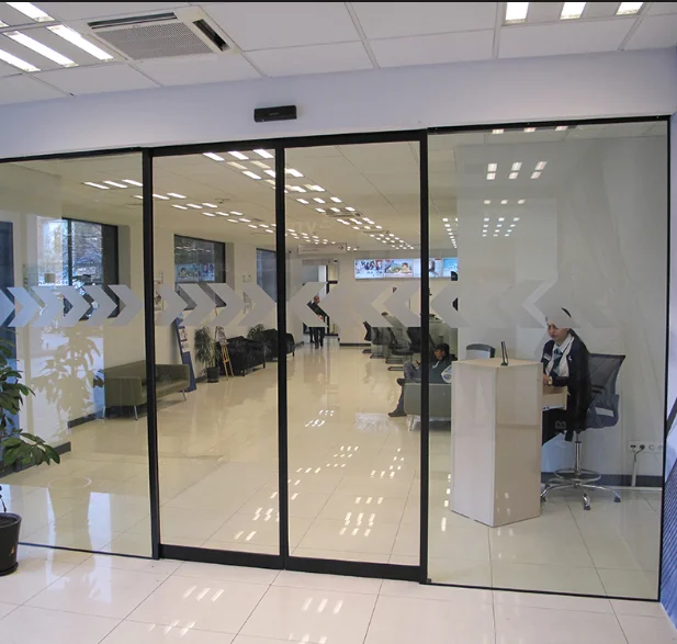 commercial best price automatic sliding glass doors