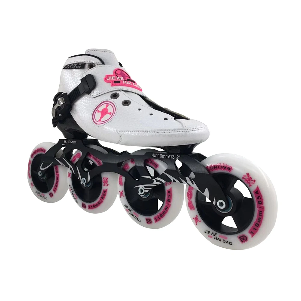 OEM обслуживание логотип новый дизайн модный углеродное волокно с SHR PU колеса встроенные скоростные коньки