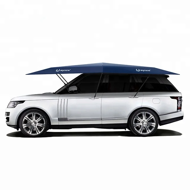 Dongguan Factory New design portable car umbrella for outdoor car Automatic sunshade car tent