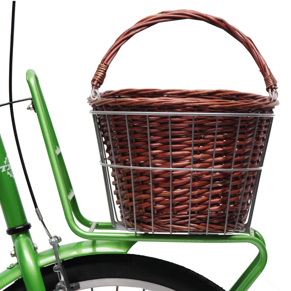 family cargo bike steel touring lady bicycle