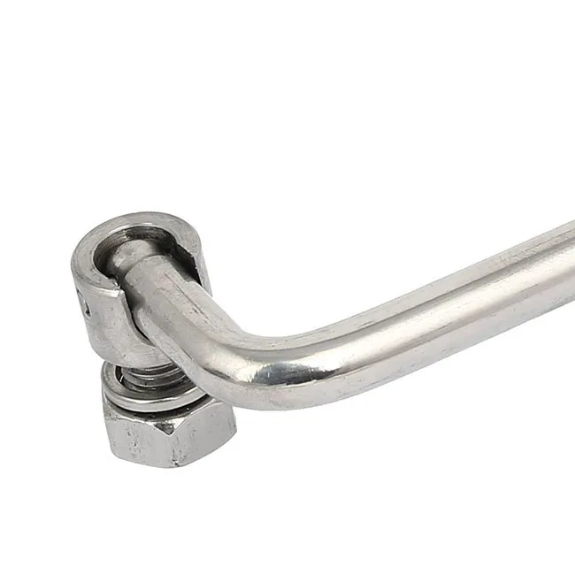 304 stainless steel folding steel handle