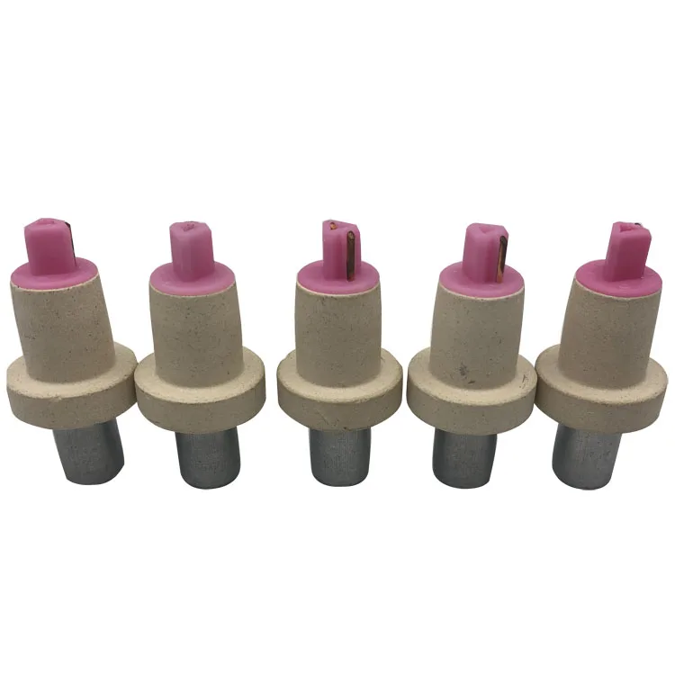 immersion expendable disposable one-time thermocouple for steelmaking KS604