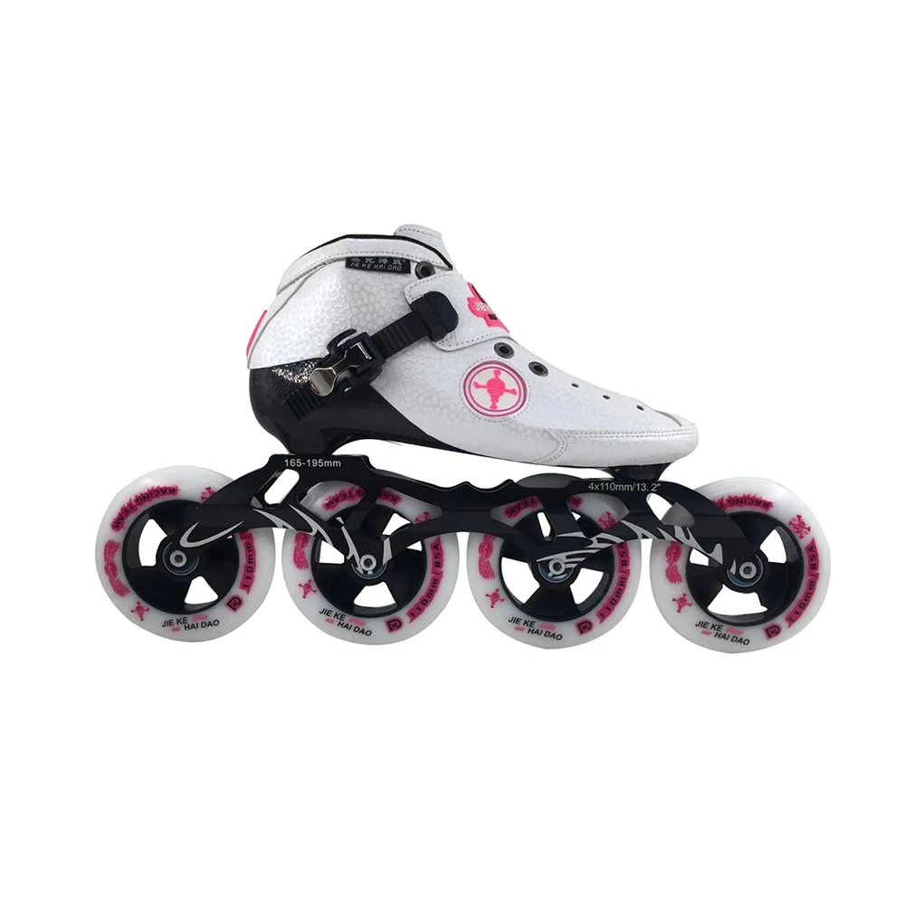 OEM обслуживание логотип новый дизайн модный углеродное волокно с SHR PU колеса встроенные скоростные коньки