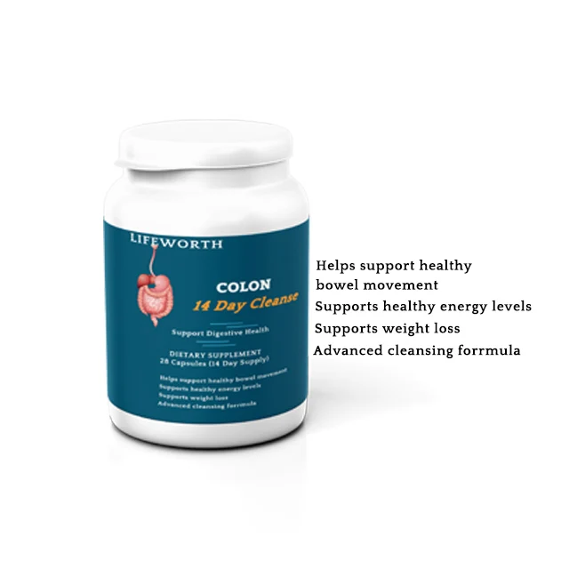 Lifeworth fast weight loss products colon cleanse private label digestive enzymes capsules