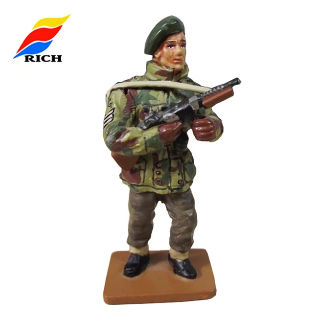 Custom Metal Small Soldier Model Toys Handpainted Decorative mini toy soldier world war I /world war IIarmy