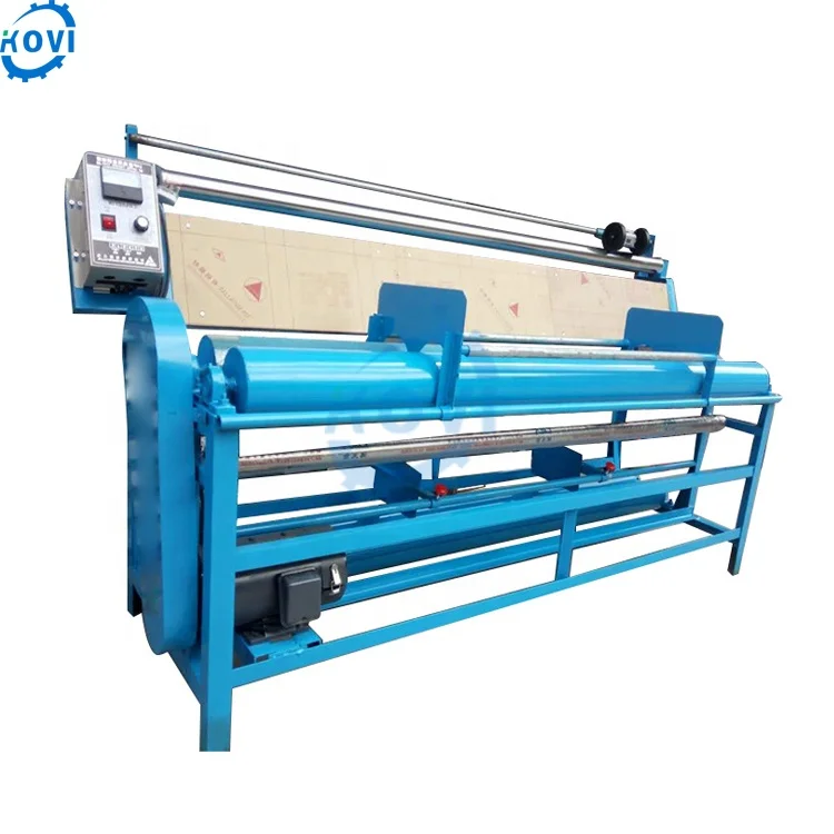 non woven fabric roll to sheet cutting machine fabric inspection rewinder machine