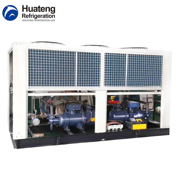 Best price industrial air cooled screw chiller chilling equipment with high efficiency