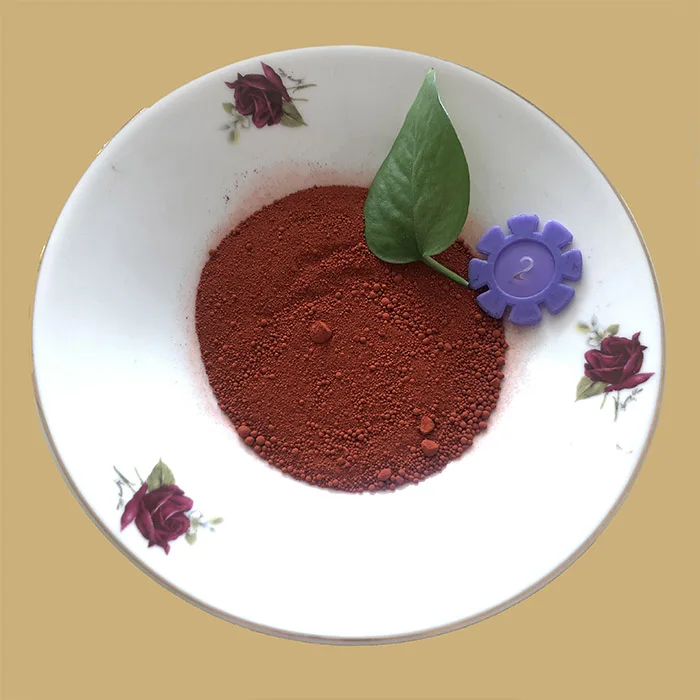 Iron oxide red Fe2O3 / CAS:1332-37-2 / ISO certified manufacturer