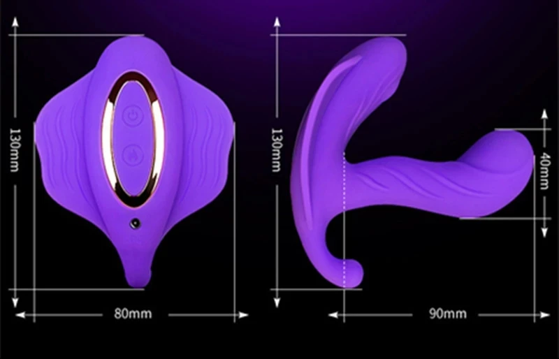 Butterfly Wearable Vibrator Sex Women Make Love G Spot Vagina Auns Stimulator