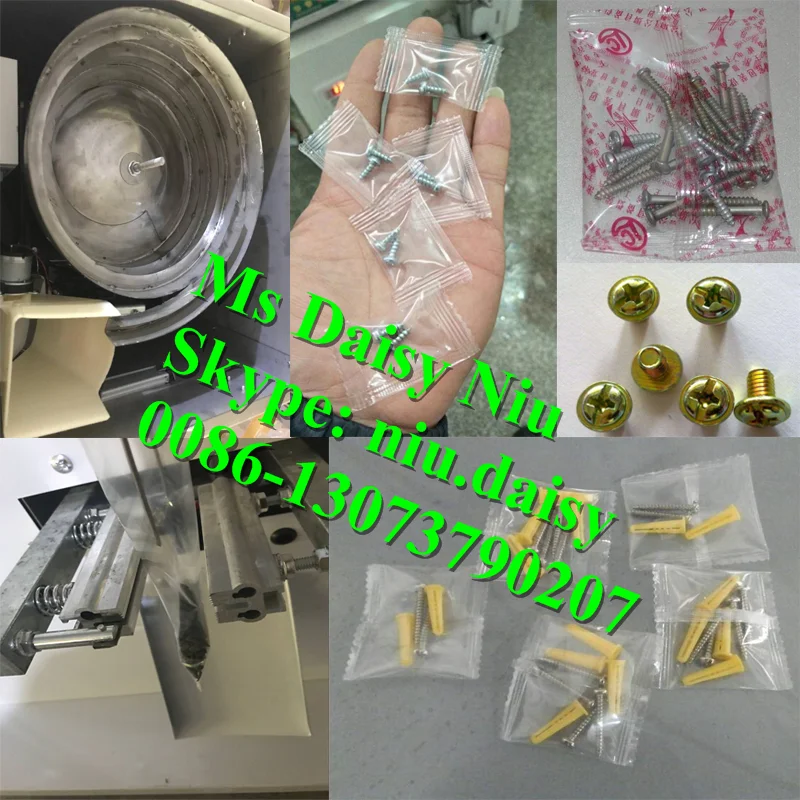 Упаковочная машина для пластиковых пакетов с маленькими винтами/упаковочная машина для взвешивания гаек/упаковочная машина для болтов и металлических деталей