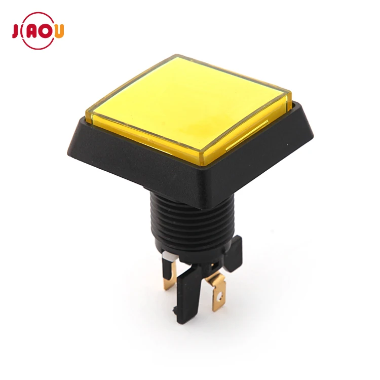 JIAOU YUEQING 50mm square gaming buttons switch