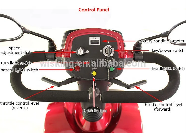 Wisking middle size travel scooter elevator type electric scooter