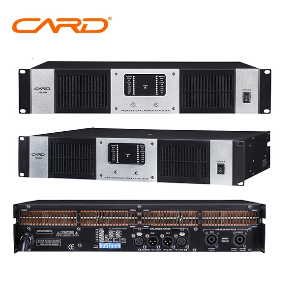 
1000w*2Professional switching power amplifier digital audio processor amplifier for karaoke system 