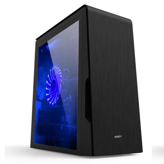 Корпус компьютера ATX с акриловыми боковыми панелями Mid Tower PC Case