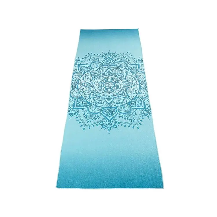 Anti-Slipping Superfine Fiber Hot Yoga Mat Towel Ideal For Hot Yoga, Bikram, Pilates