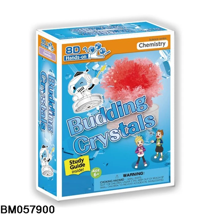Кристалл растущий эксперимент Наука Комплект DIY буддирующий кристалл развивающие игрушки для детей